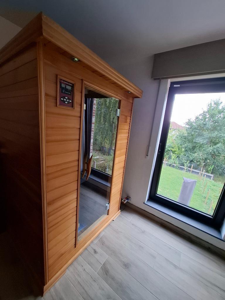 Infrarood sauna, Sport en Fitness, Sauna, Ophalen, Gebruikt, Infrarood, Complete sauna