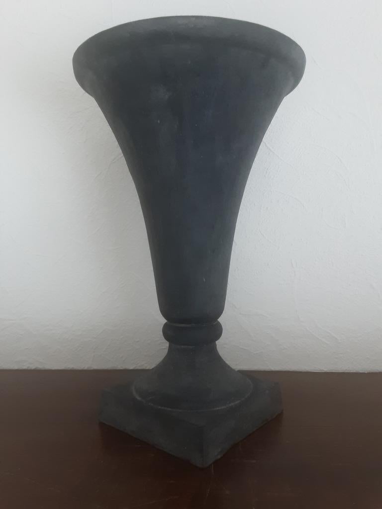 Vase trompette en fonte, Enlèvement ou Envoi, Utilisé