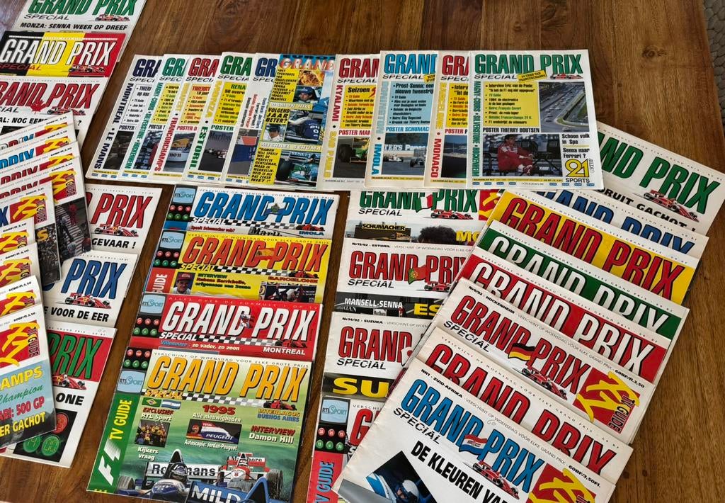 Grand lot de magazines Grand Prix, Enlèvement ou Envoi, Comme neuf, Sports et Loisirs