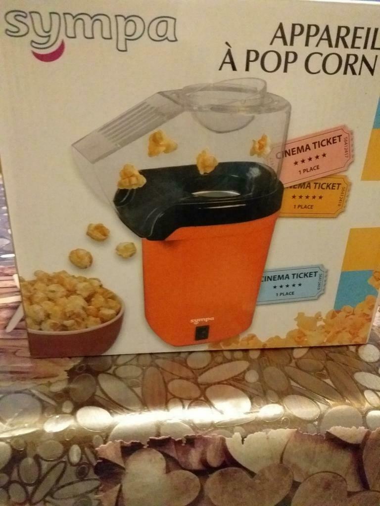Pop corn, Electroménager, Enlèvement, Comme neuf