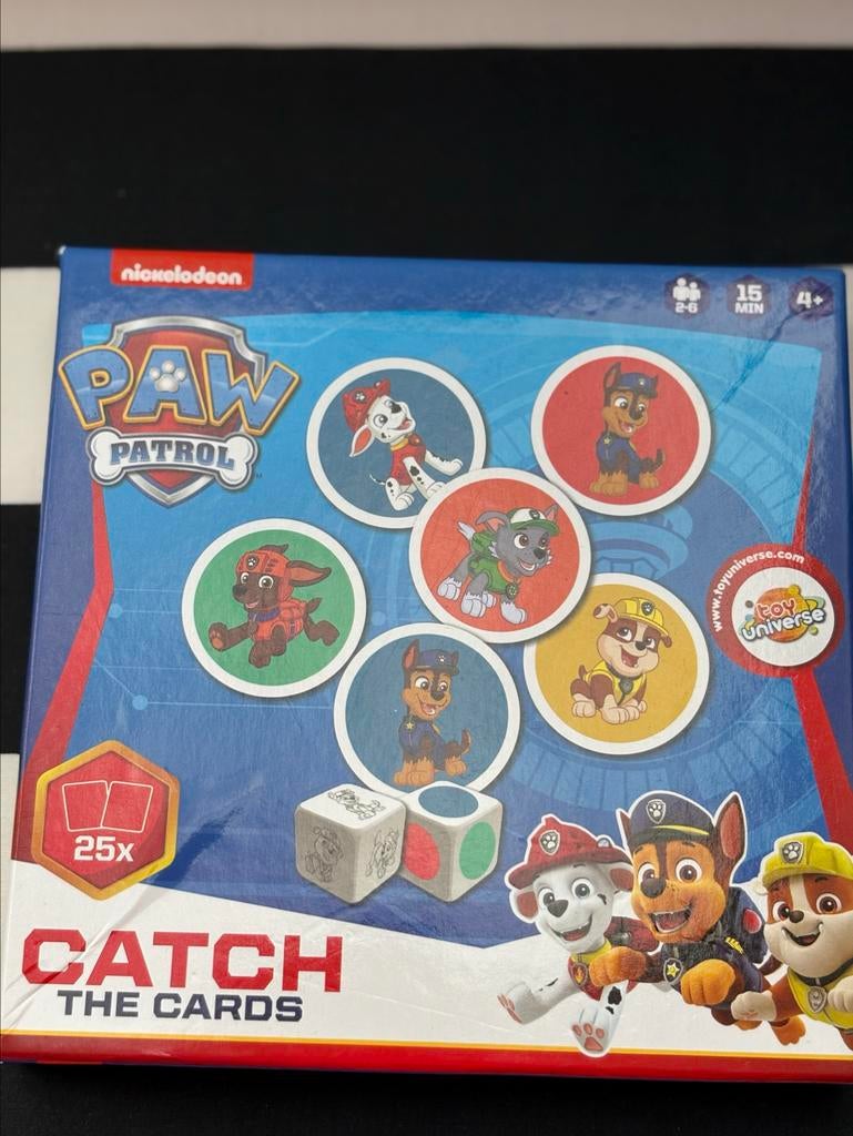 Catch the card: paw patrol., Ophalen of Verzenden, Zo goed als nieuw, Taal en Lezen