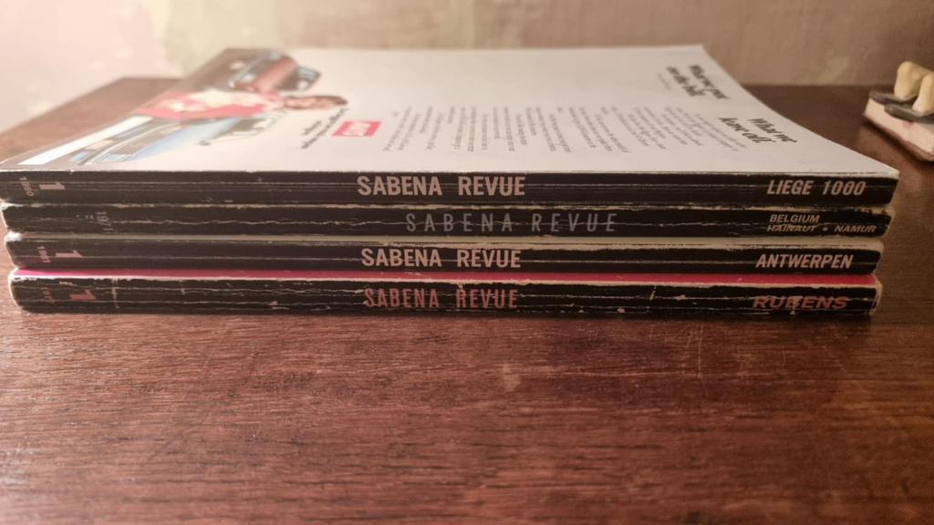 Livre de la sabena revue, Enlèvement ou Envoi, Comme neuf