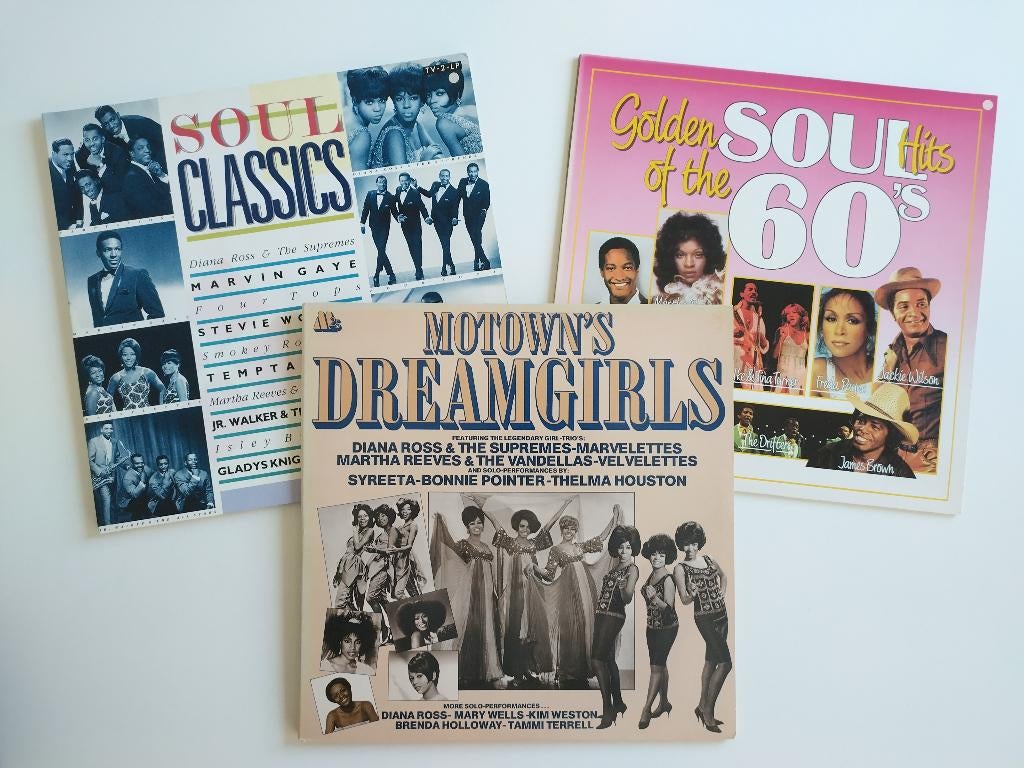 60s 70s Vinyl Soul Classics & Motown > 2 Dubbel LP’s + 1 LP, Cd's en Dvd's, Vinyl | Verzamelalbums, Ophalen of Verzenden, Gebruikt