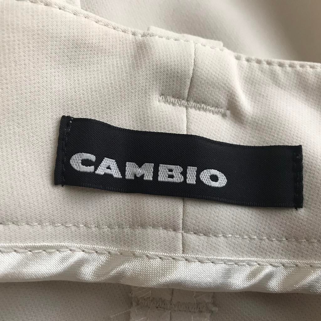 Cambio, ecru broek, maat 36, Ophalen of Verzenden, Zo goed als nieuw, Maat 36 (S)