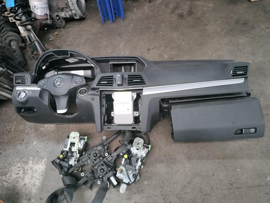 Airbag set dashboard Mercedes E 350  klasse, Ophalen of Verzenden