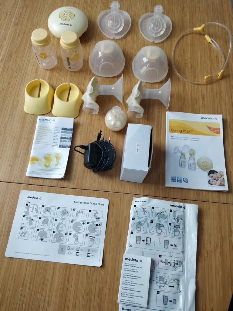 Dubbele elektrische hands-free borstkolf Medela, Ophalen, Borstkolf