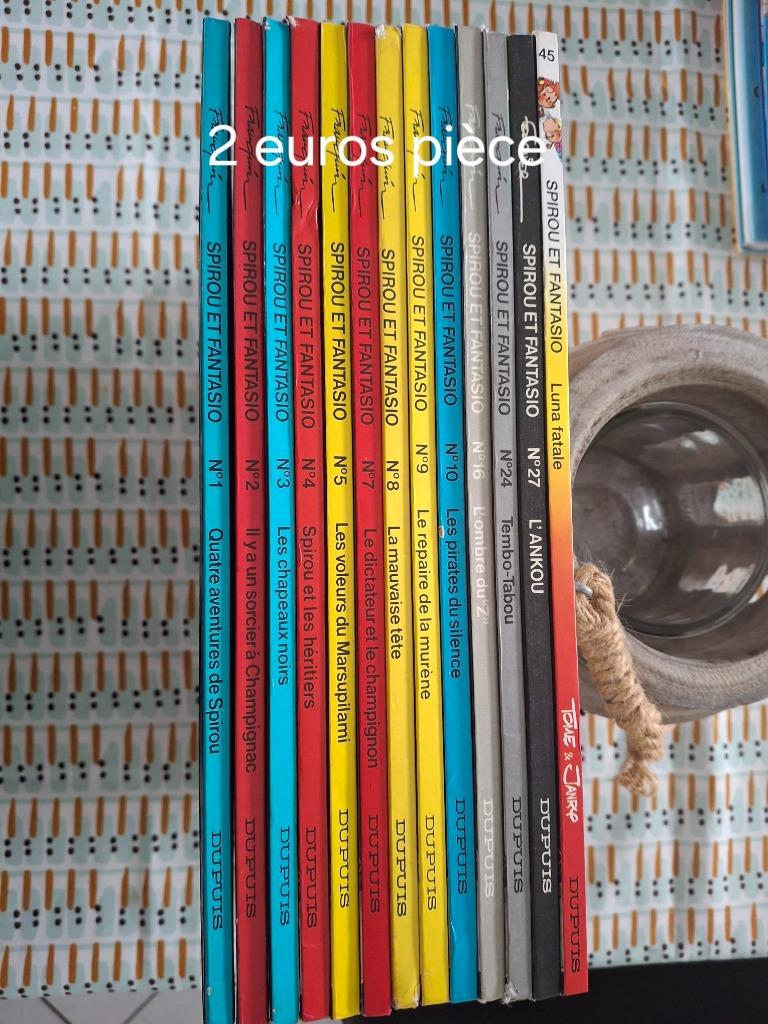 Bande dessinées SRIROU et FANTASIO, Complete serie of reeks, Ophalen, Gelezen, Franquin