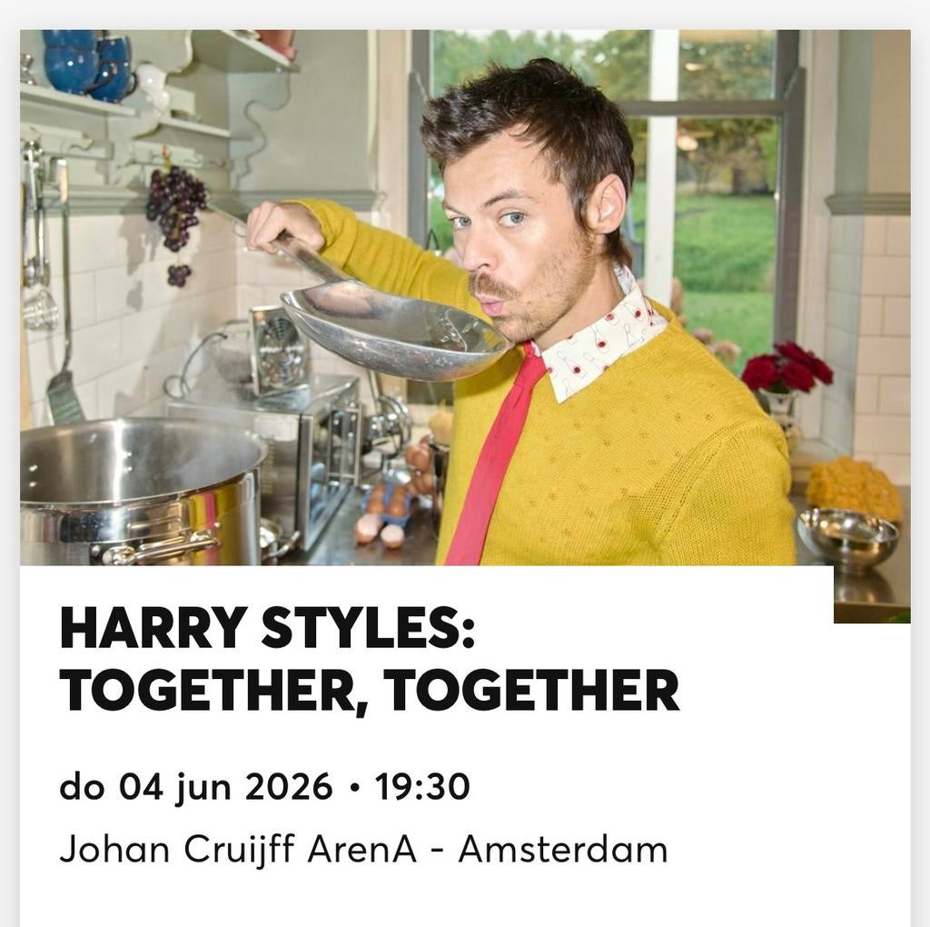 2 Tickets Harry Styles, 04 Jun., Tickets & Billets, Concerts | Autre, Deux personnes, Juin