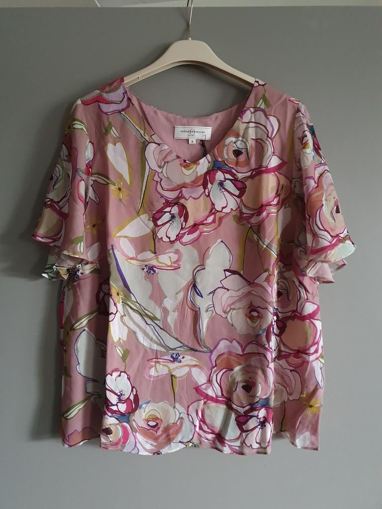 Nieuwe blouse van Un Jour Ailleurs taille 3, Ophalen of Verzenden, Korte mouw, Roze, Un Jour Ailleurs