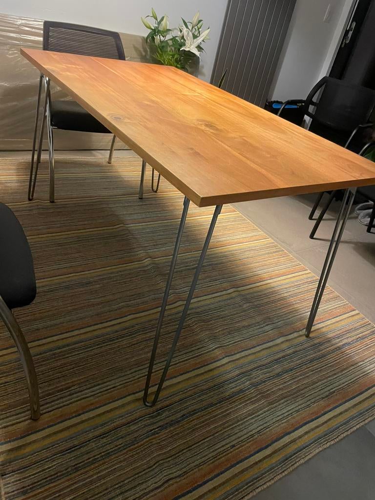 Eettafel 140 cm, Ophalen, Zo goed als nieuw
