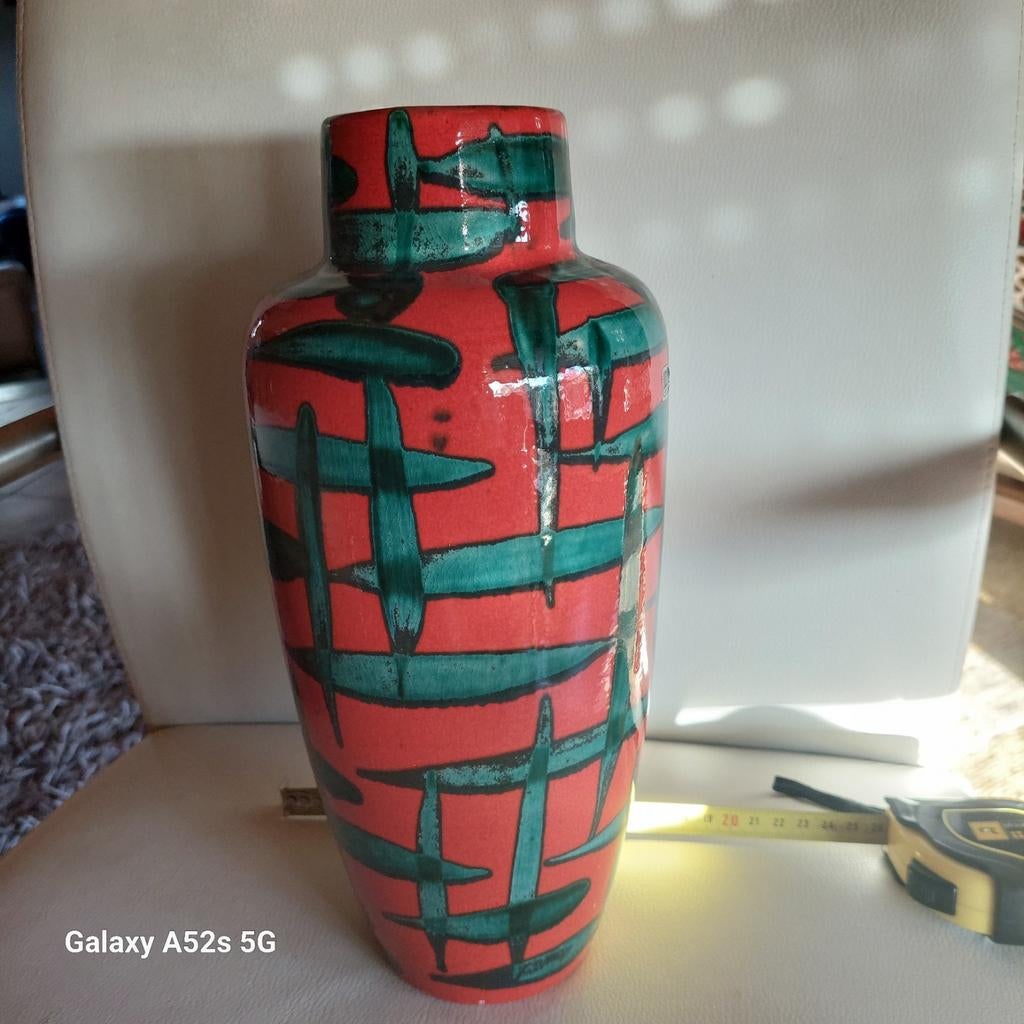 Vintage keramieke w germany vaas, Antiek en Kunst, Antiek | Keramiek en Aardewerk, Ophalen