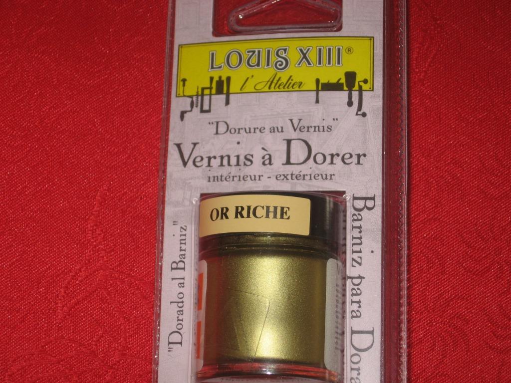 Dorure au vernis, vernis à dorer or riche, Bricolage & Construction, Peinture, Vernis & Laque, Neuf, Peinture, Enlèvement ou Envoi