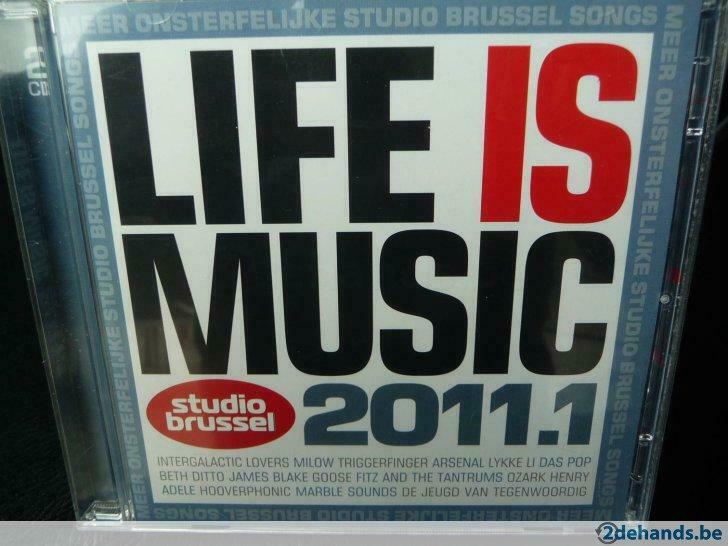 Life is Music 2011.1 Studio Brussels - 2CD, Enlèvement ou Envoi