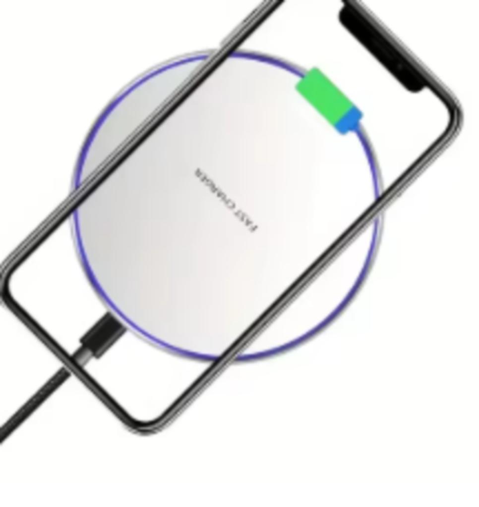Draadloze oplader voor mobiele telefoons 50 Watt met USB, Telecommunicatie, Mobiele telefoons | Telefoon-opladers, Nieuw, Ophalen of Verzenden