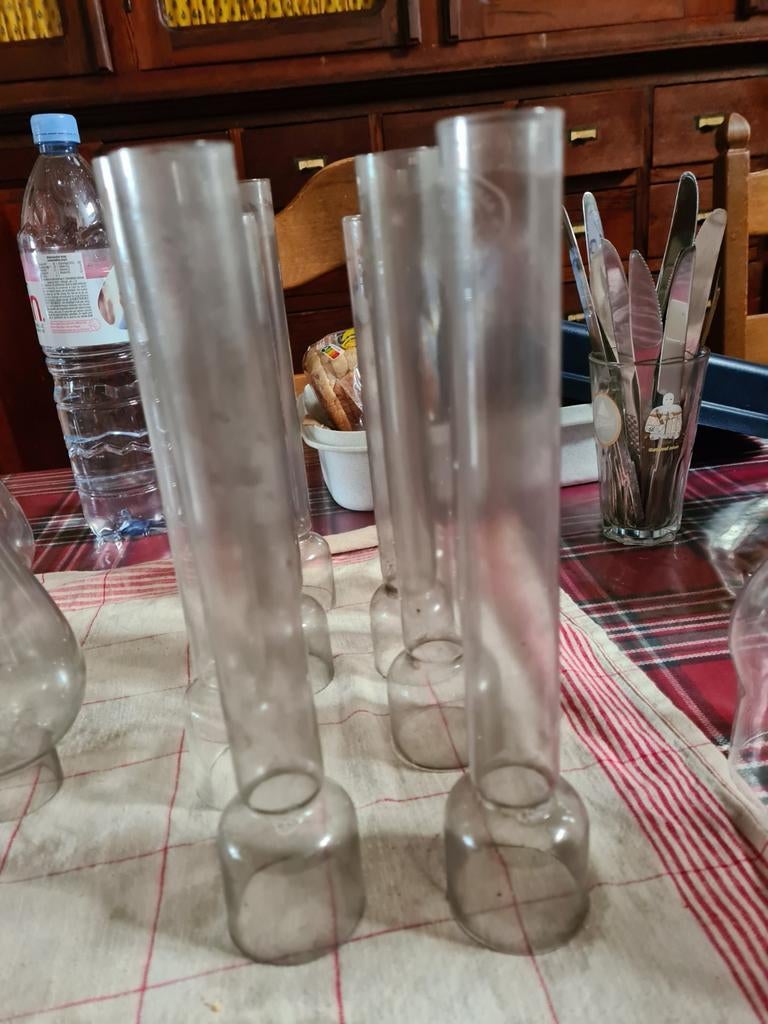 Verres lampes à pétrole, Enlèvement ou Envoi