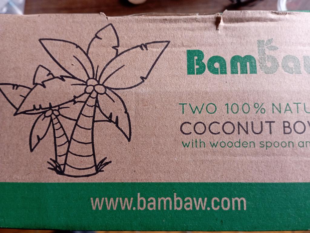2 x Bambow recyclebare veganistische ecologische kom + beste, Ophalen, Nieuw, Overige materialen, Bestekset