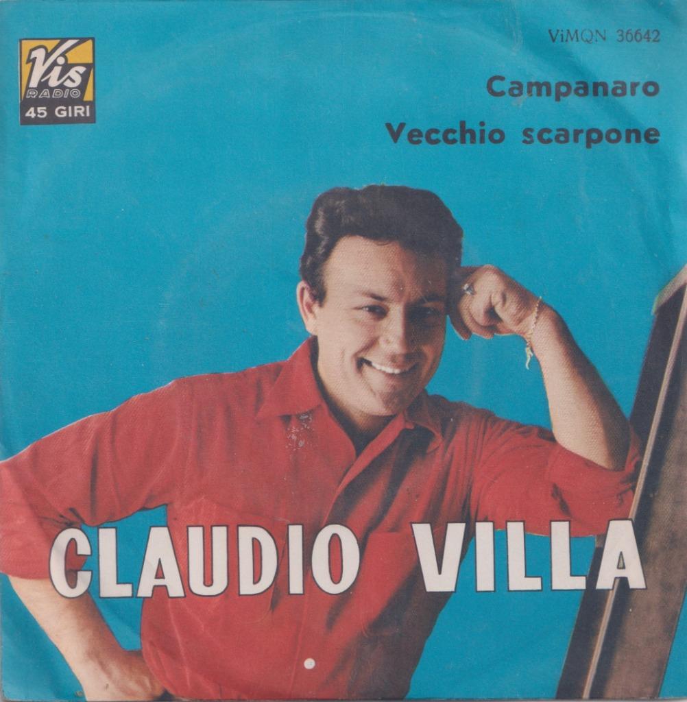 Claudio Villa – Camanaro / Vecchio scarpone - Single, Enlèvement ou Envoi, Single, Utilisé, Pop