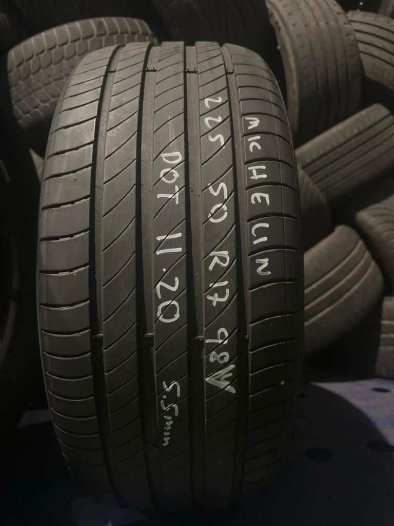 225 50 R17 98V 2X5.5mm  2X6.5 mm MICHELIN OCCASIE STUK :50€, Enlèvement, Utilisé, BMW