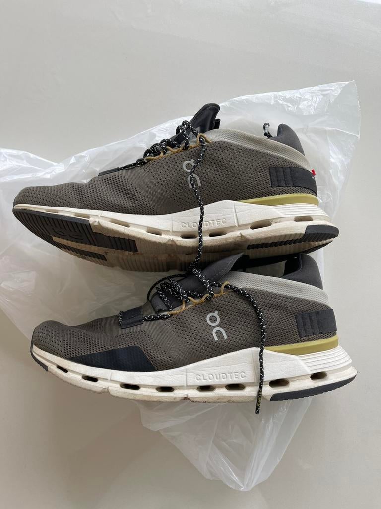 Sneaker On Running Men Cloudnova Ivy Eclipse maat 43,5, Kleding | Heren, Schoenen, Ophalen of Verzenden, Zo goed als nieuw, Bruin