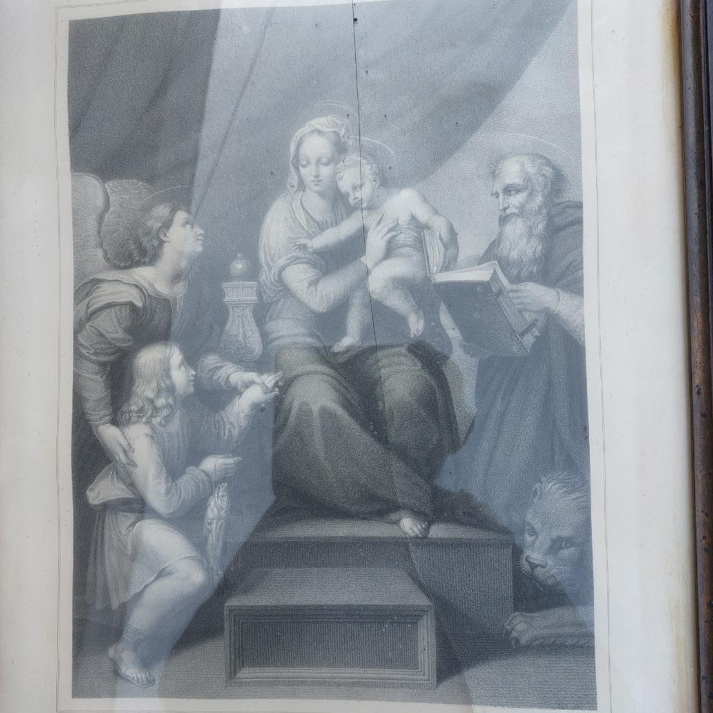 La Vierge au poisson, œuvre de Raphaël conservée au Musée du, Antiek en Kunst, Ophalen