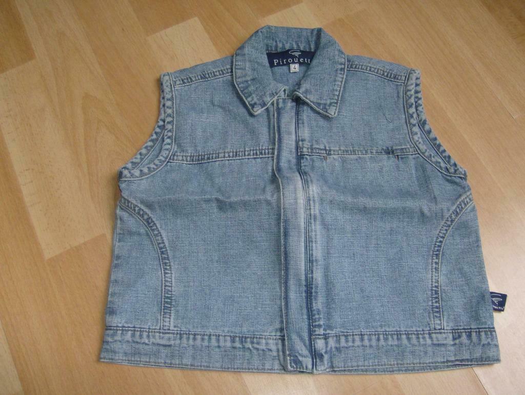 jeans jasje merk pirouette - maat 4 jaar, Kinderen en Baby's, Ophalen of Verzenden, Gebruikt, Jongen, Jas