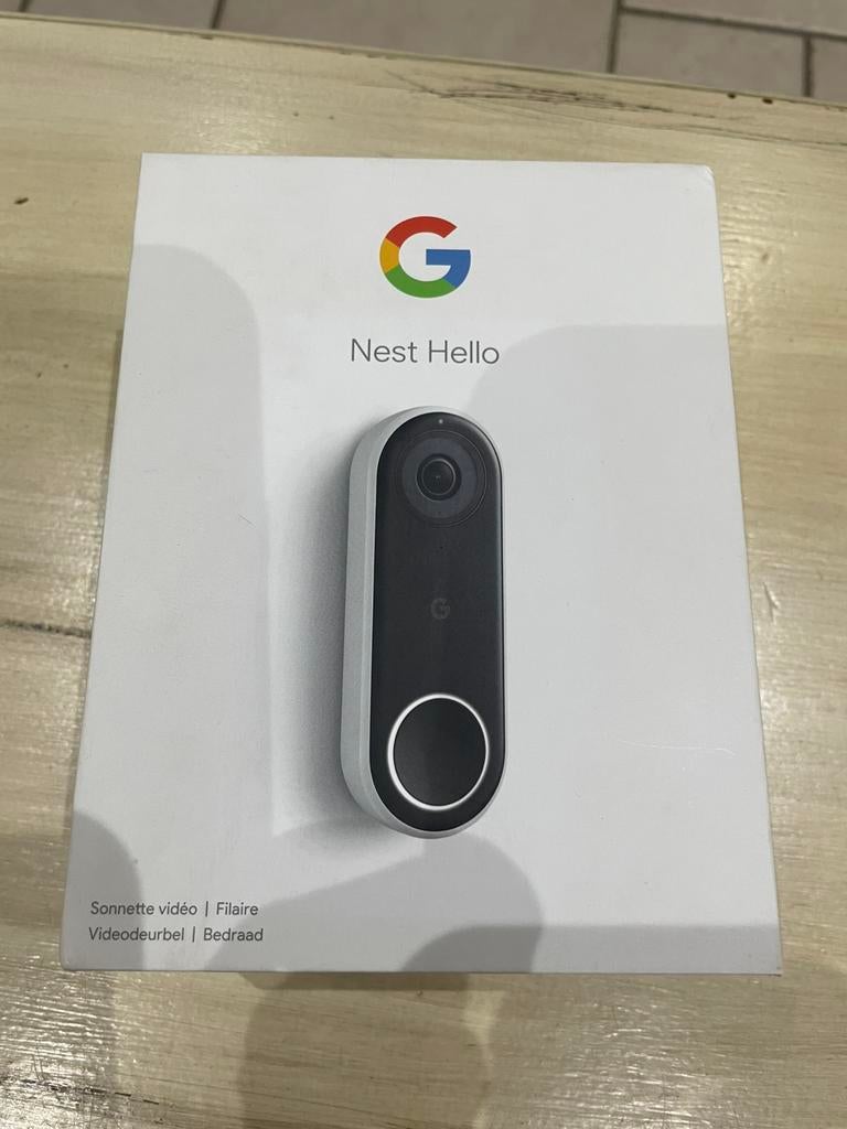 Nest cam IQ  + nest hello deurbel, Ophalen of Verzenden, Gebruikt, Buitencamera