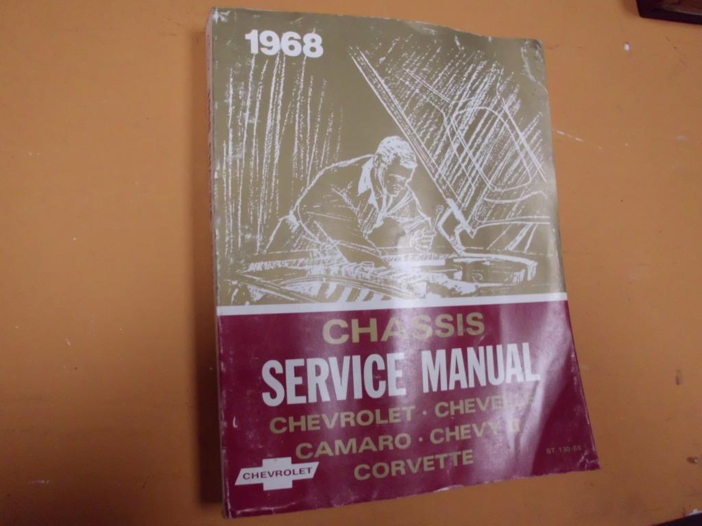 Chevrolet Corvette 1968 chassis service manual, Ophalen of Verzenden
