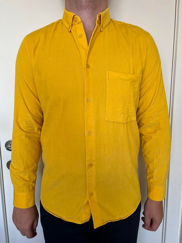 Chemise en velours côtelé jaune COS taille S, COS, Tour de cou 38 (S) ou plus petit, Comme neuf, Jaune