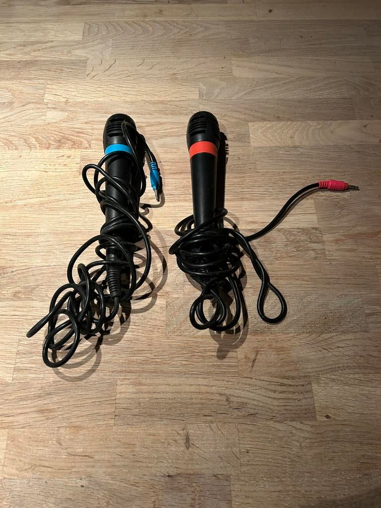 Playstation 2/3 - singstar microfonen, Games en Spelcomputers, Spelcomputers | Sony Consoles | Accessoires, Gebruikt, PlayStation 2