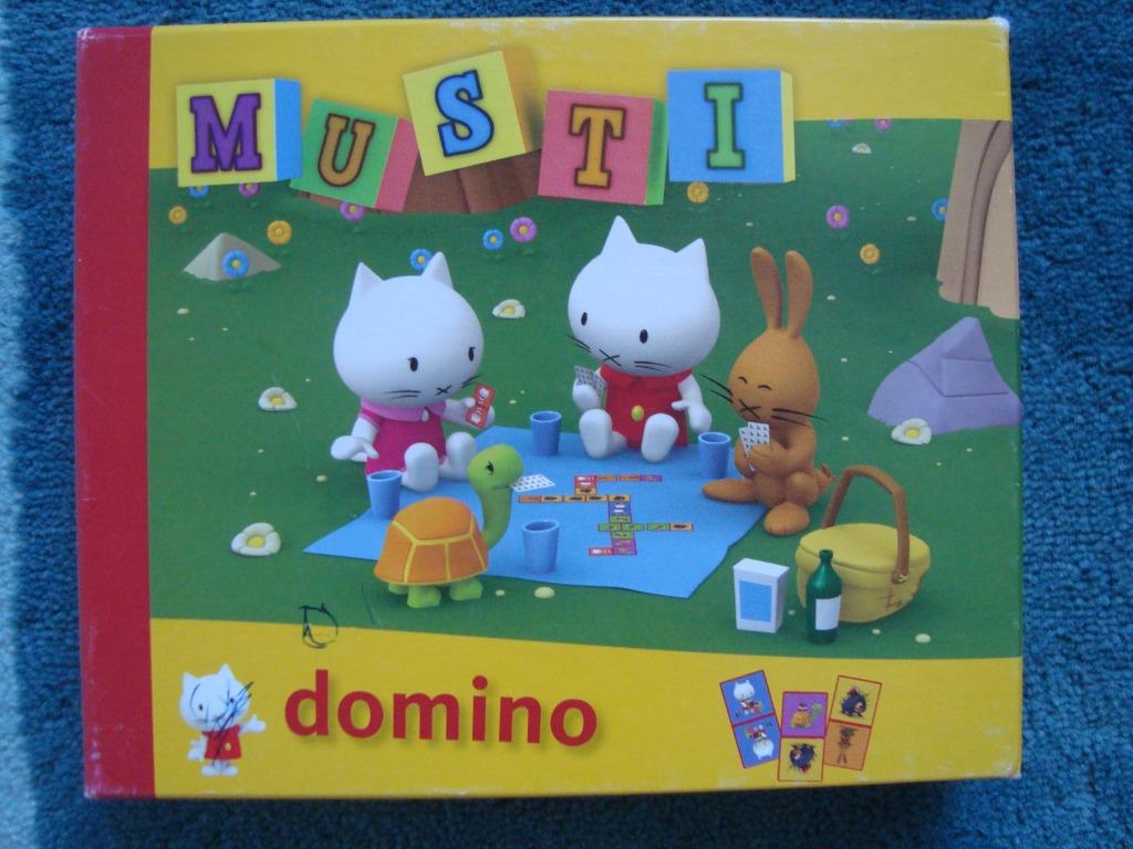 Musti Domino spel, Kinderen en Baby's, Ophalen, Zo goed als nieuw