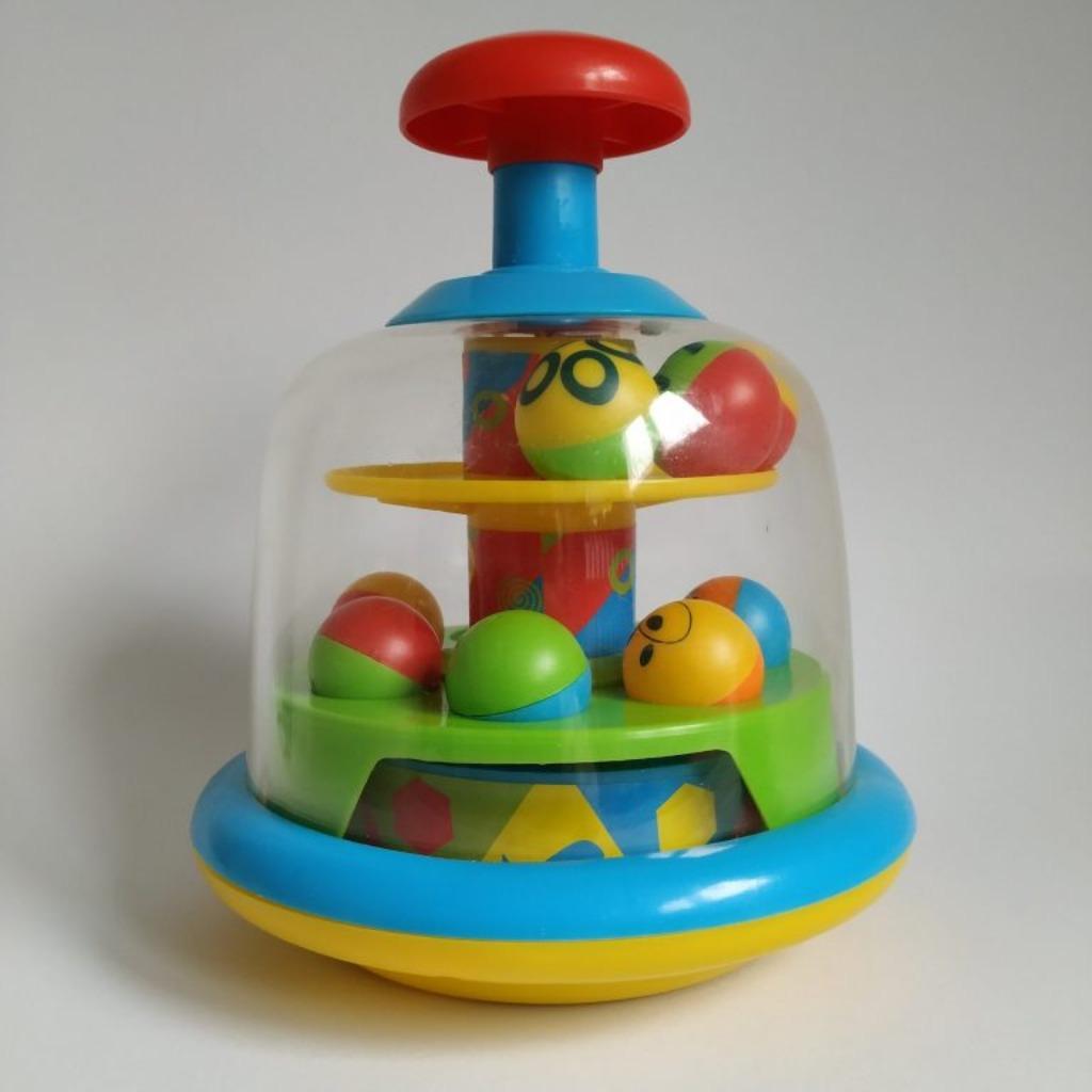 CADEAUTIP Draaitol met balletjes, perfecte staat, 20 x 16 cm, Ophalen, Zo goed als nieuw