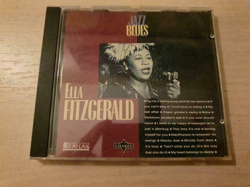 cd audio Ella Fitzgerald ‎– Jazz & Blues Collection, Cd's en Dvd's, Cd's | Jazz en Blues, Zo goed als nieuw, Blues, 1980 tot heden