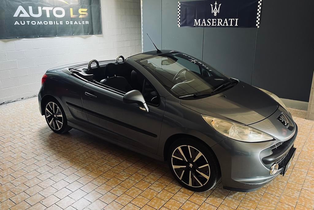 PEUGEOT 207CC 1.6i 16v pack, Argent ou Gris, Achat, Entreprise, Noir