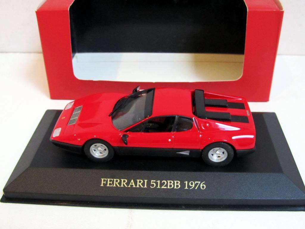 Ferrari 512BB 1976 Hot Wheels / IXO FER005 (1/43), Ophalen of Verzenden, Nieuw, Auto, Overige merken