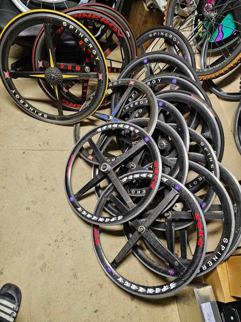 Racefiets onderdelen, groepsets, wielsets, frames, etc.., Ophalen, Racefiets, Frame, Carbon