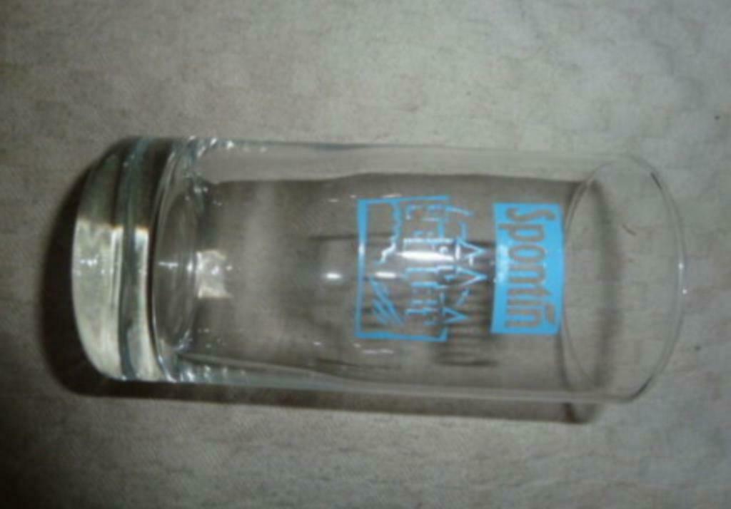 #N water glas SPONTIN, Ophalen of Verzenden, Nieuw, Waterglas
