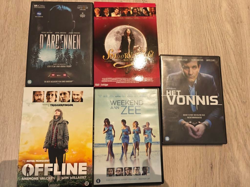DVD's - Vlaamse films, CD & DVD, DVD | Néerlandophone, Enlèvement ou Envoi, Comme neuf, Autres genres, Film