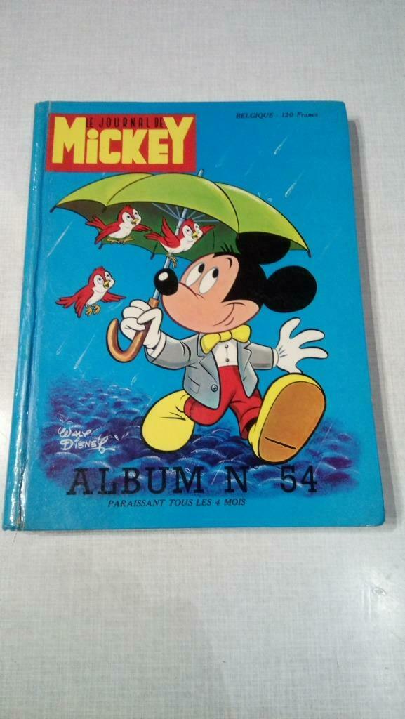 LE JOURNAL DE MICKEY Album Nr. 54, Enlèvement ou Envoi, Journal