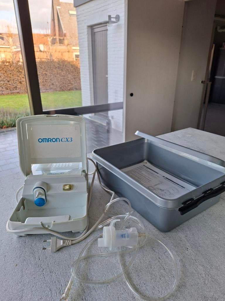 Aerosoltoestel Omron CX3, Ophalen