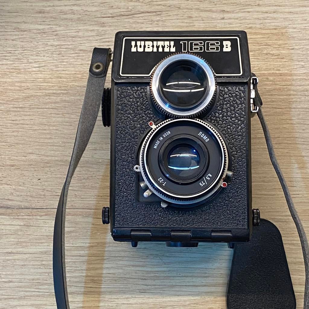 Lubitel 166B,middenformaat 6x6, 120* als nieuw/nieuw, Ophalen of Verzenden, Nieuw, Spiegelreflex, Overige Merken
