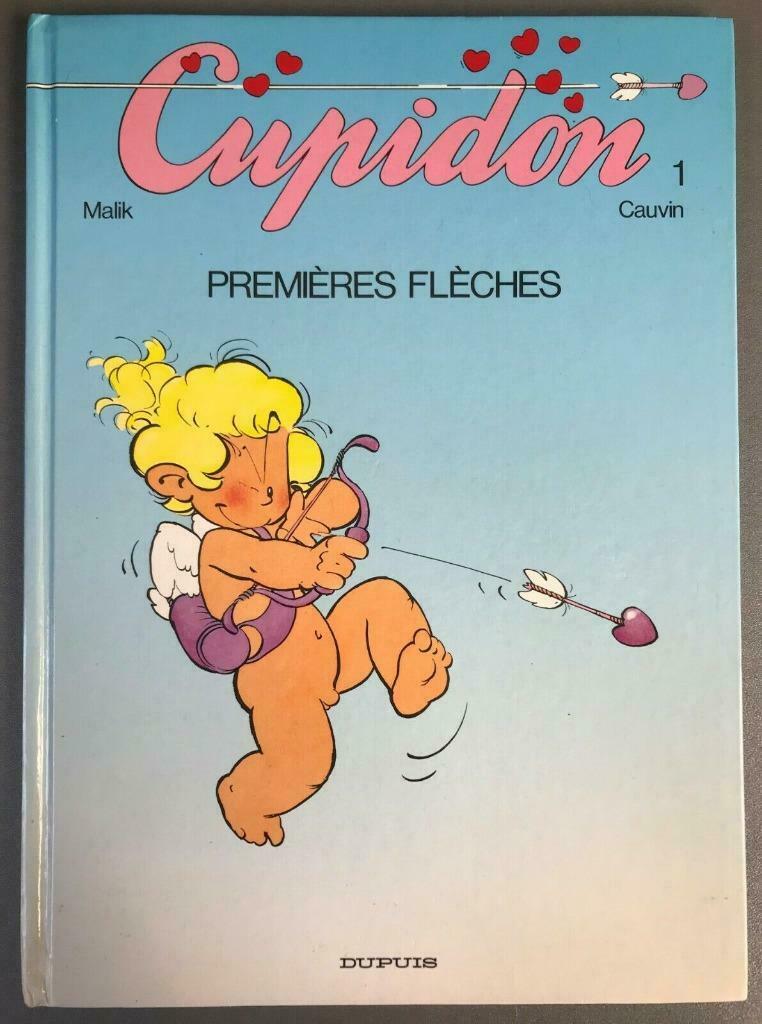 B.D. Cupidon N° 1: Premières flèches  --, Une BD, Enlèvement ou Envoi, Utilisé, Malik et Cauvin