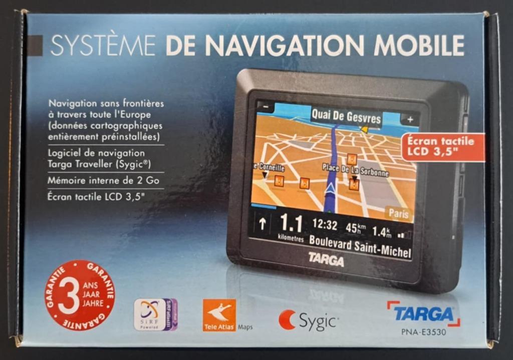 TARGA PNA-E3530 GPS omgebouwd naar PDA via Mio Pocket Mini 4, Télécoms, PDA, Autres marques, Enlèvement ou Envoi, Utilisé, Windows Mobile