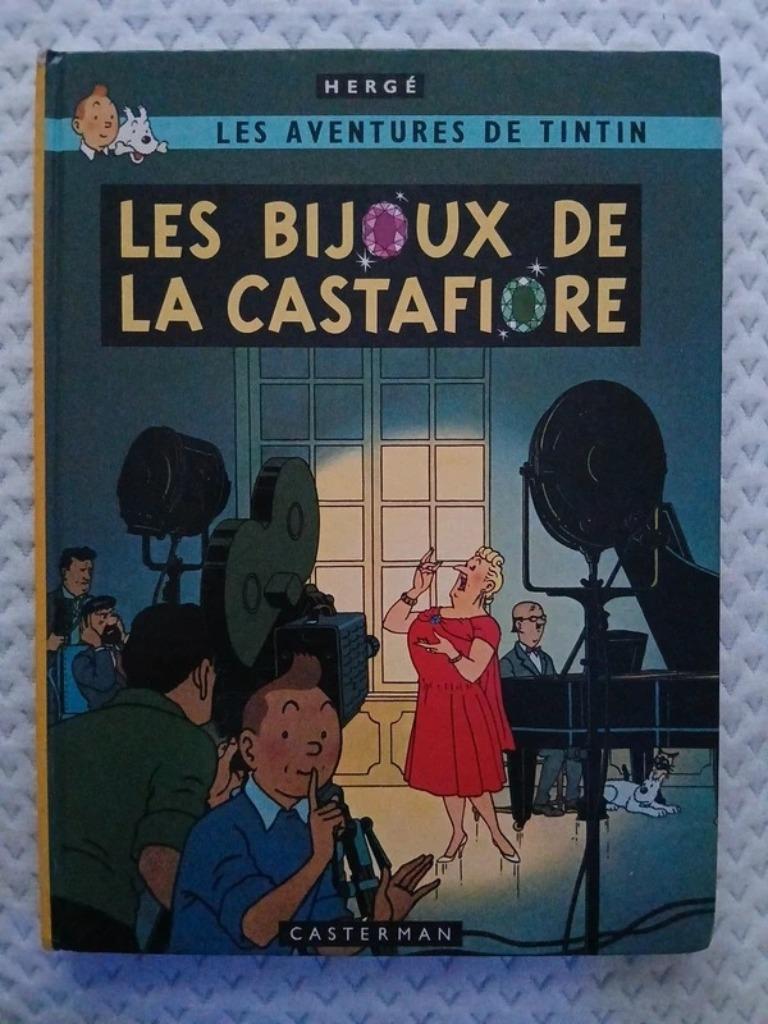 Tintin : Les Bijoux de la Castafiore, Enlèvement ou Envoi, Une BD, Utilisé, Hergé