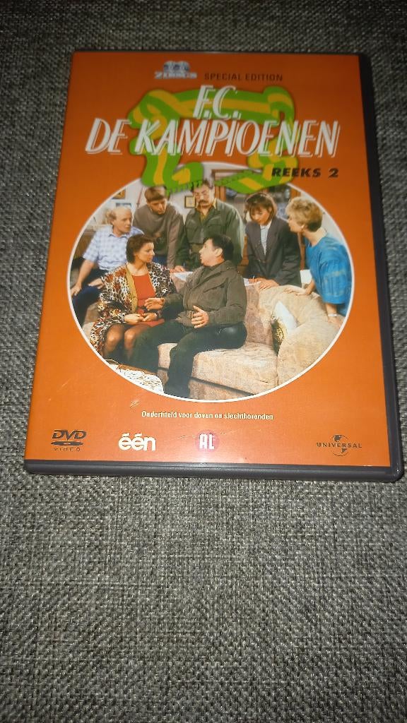 DVD box F.C. De Kampioenen, Enlèvement ou Envoi, Utilisé, Coffret