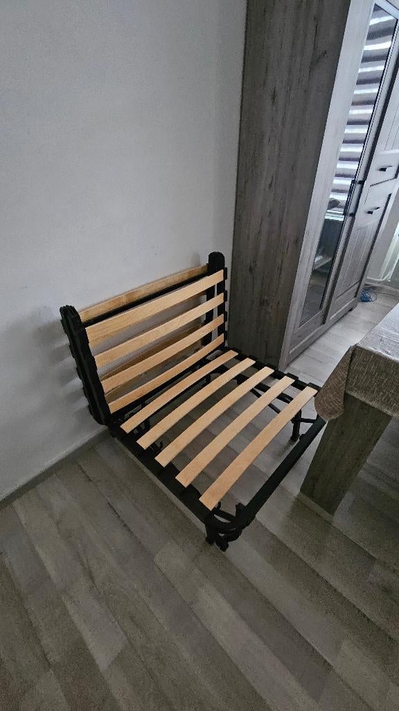Sommier pliable, Ophalen, Eenpersoons, 190 cm of minder, Zo goed als nieuw