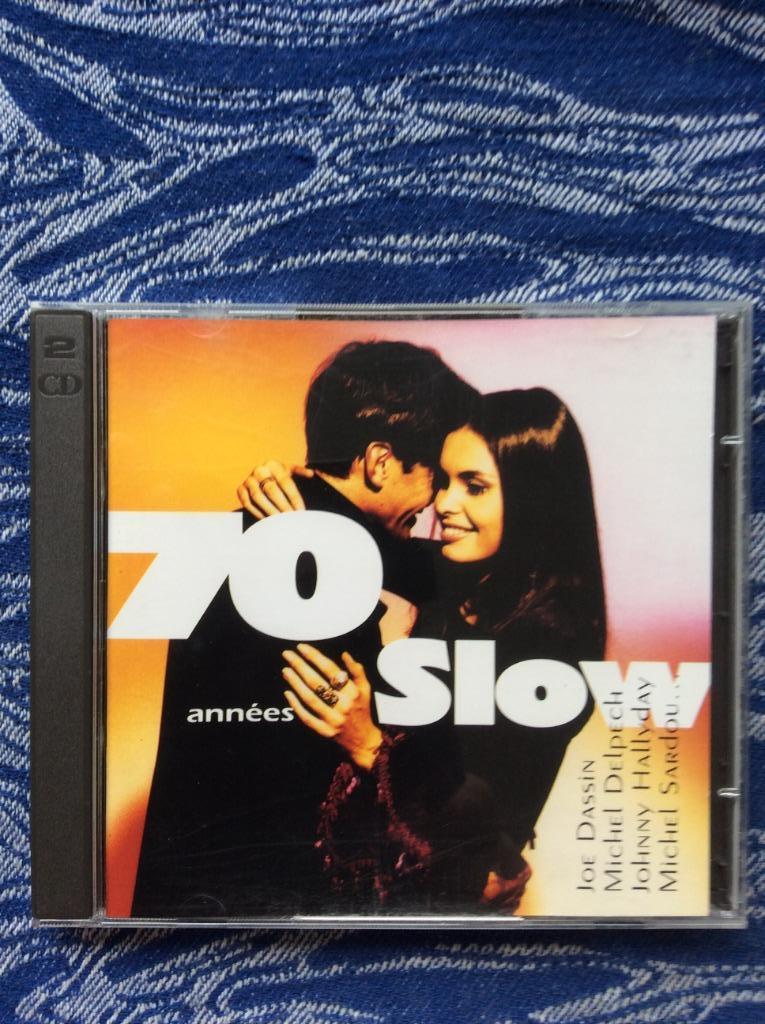 SLOW ANNEES 70. (2CDs)., CD & DVD, Enlèvement ou Envoi, Comme neuf