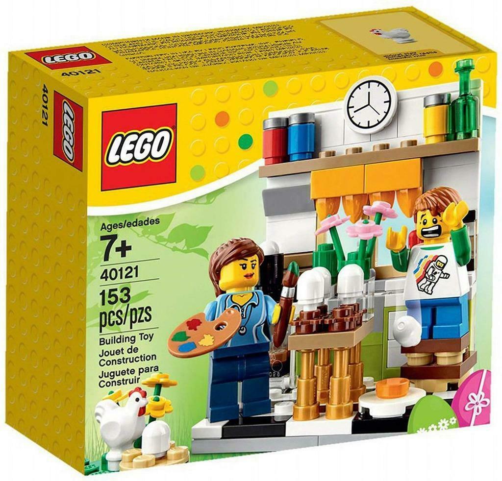 Lego Seasonal 40121 Paaseieren schilderen (2015), Ophalen of Verzenden, Nieuw, Complete set, Lego