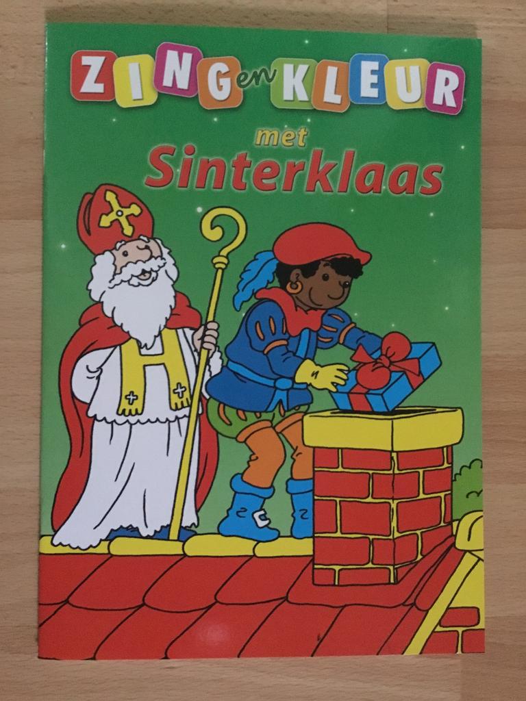 Boek Zing en Kleur met Sinterklaas - nieuw, Enlèvement ou Envoi, Neuf