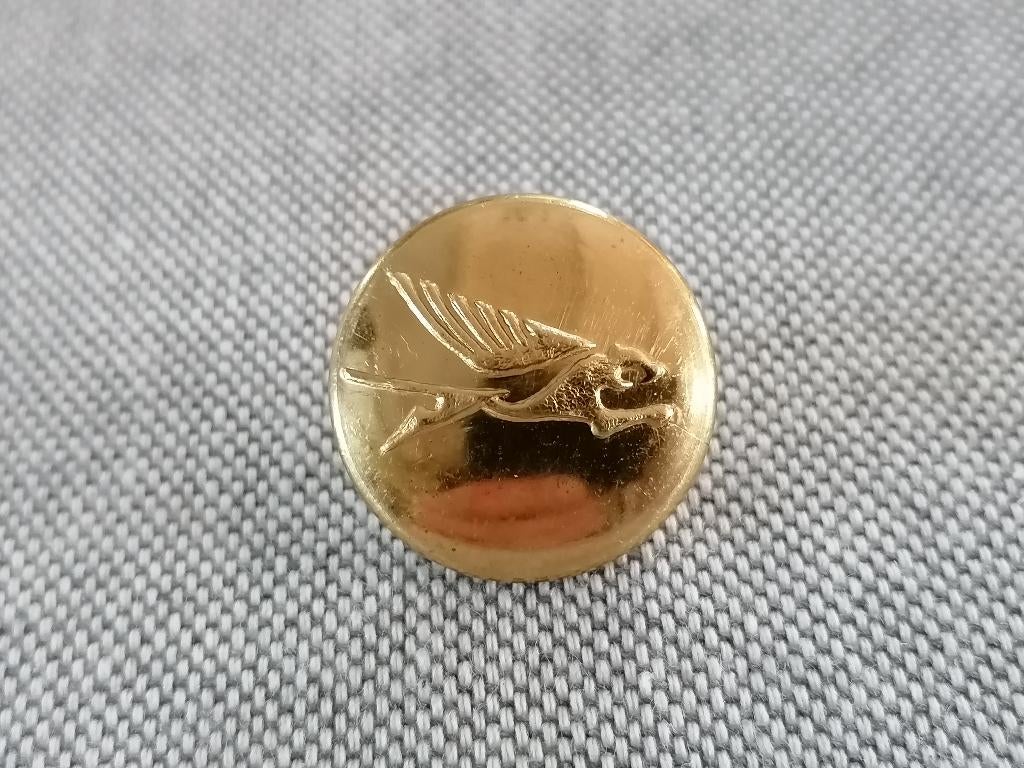 Costum équipage Air Zaïre Congo bouton léopard volant Sabena, Enlèvement ou Envoi, Neuf, Écusson, Insigne ou Logo