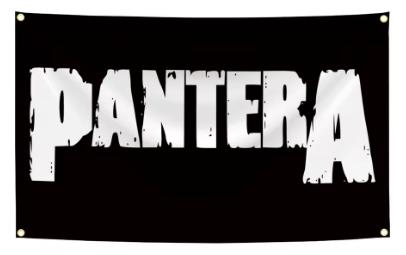 Grote vlaggen Pantera (150x90cm)